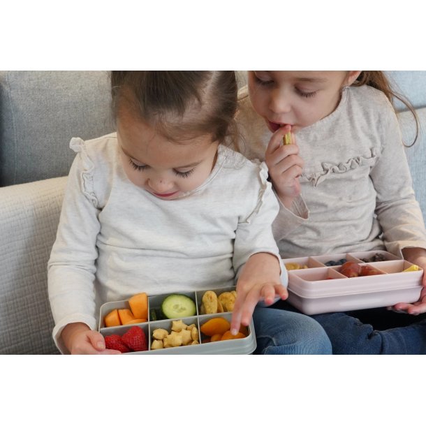 Melii Snack Box - Mini - Grn dino  - 6 Rum