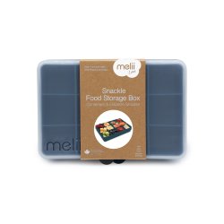 Melii Snack Box Mini - M�rkebl� - 6 Rum 