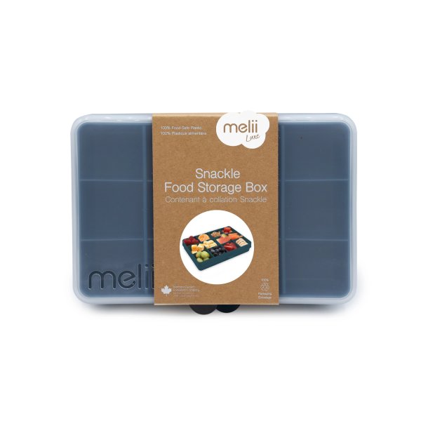 Melii Snack Box Mini - M�rkebl� - 6 Rum 