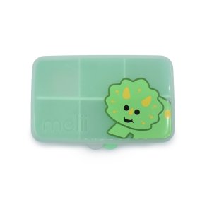 Melii Snack Box - Mini - Grn dino  - 6 Rum