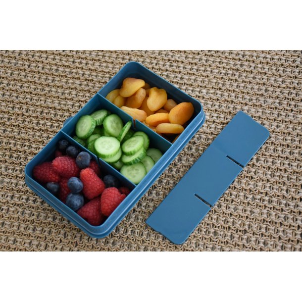 Melii Snack Box Mini - M�rkebl� - 6 Rum 
