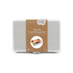 Melii Snack Box Mini - Hvid - 6 Rum 