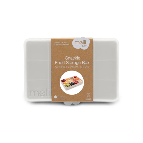Melii Snack Box Mini - Hvid - 6 Rum 