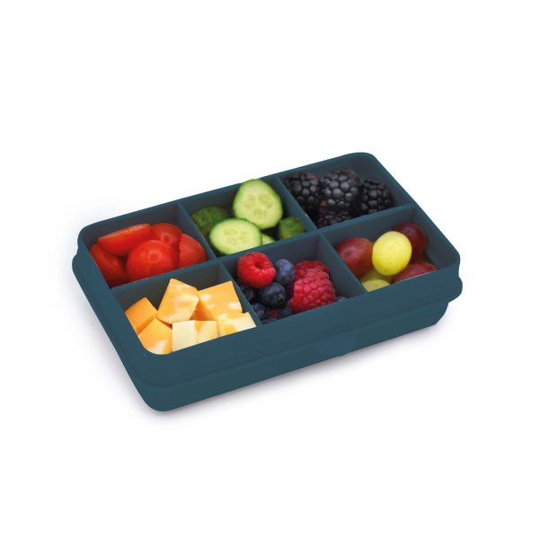 Melii Snack Box Mini - M�rkebl� - 6 Rum 