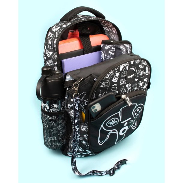 Fringoo - Rygsk - Game on - Sort 