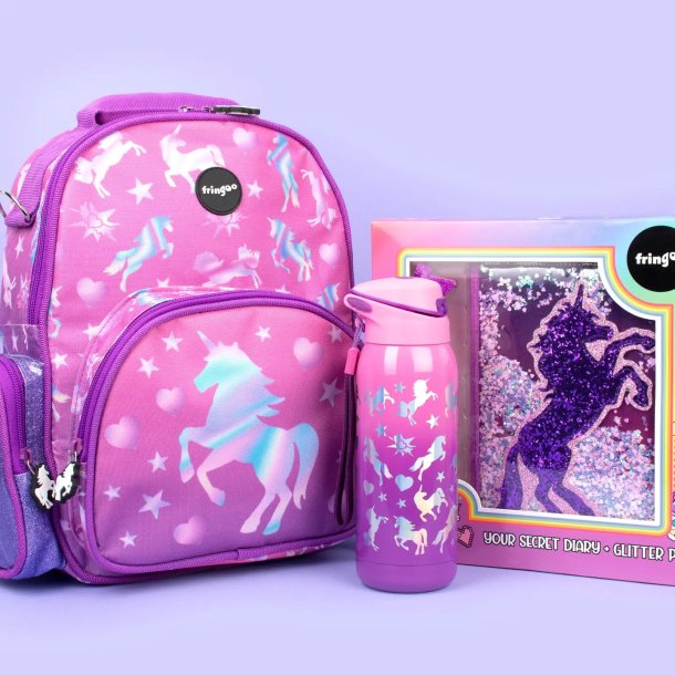 Fringoo - Rygsk - Unicorn Ombre