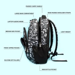 Fringoo - Rygsk - Game on - Sort 