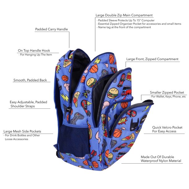 Fringoo - Rygsk - Doodles Boy 