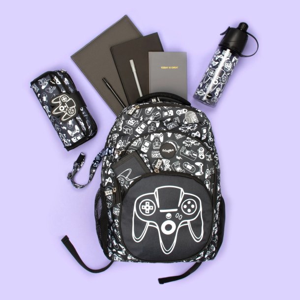 Fringoo - Rygsk - Game on - Sort 