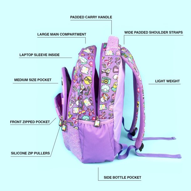 Fringoo - Rygsk - Rainbow smile 