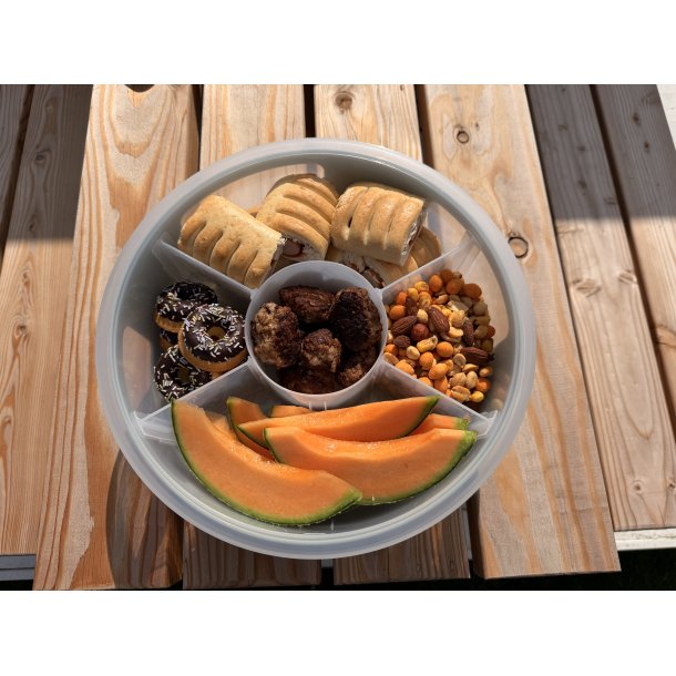 Melii Rund Snackle Platter Box - Salvie