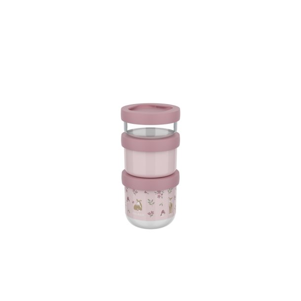 Mepal Mio Snackbokse 3 stk. - Fairy Garden 
