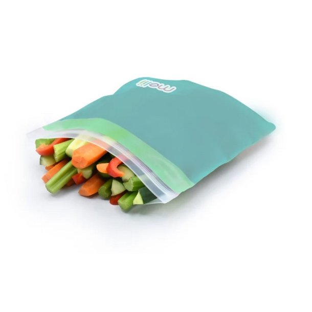 Melii Genanvendelige Snackposer - 6 stk - Farver