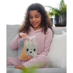 Melii Genanvendelige Snackposer - 4 stk - Haj og Hund 