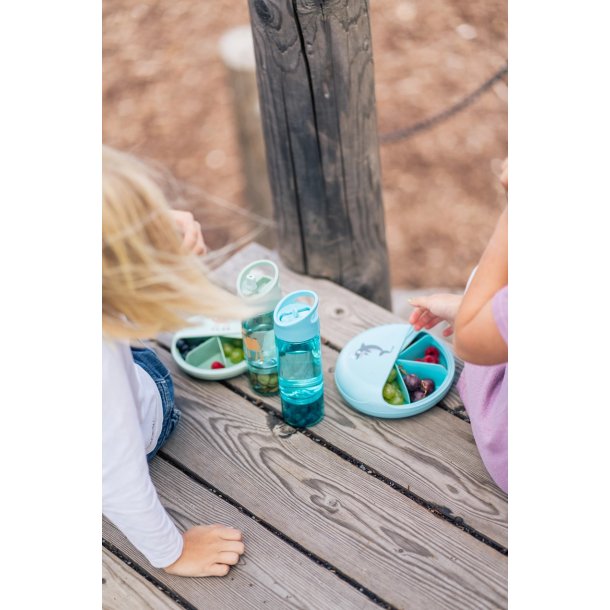 Carl Oscar - Snack Disc 15 cm. - Bl� med delfin 