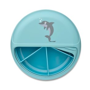 Carl Oscar - Snack Disc 15 cm. - Bl� med delfin 