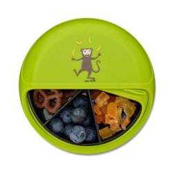 Carl Oscar - Snack Disc 15 cm. - Gr�n med abe 