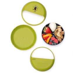 Carl Oscar - Snack Disc 15 cm. - Gr�n med abe 