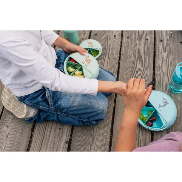 Carl Oscar - Snack Disc 15 cm. - Gr�n med kamel 