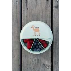 Carl Oscar - Snack Disc 15 cm. - Gr�n med kamel 