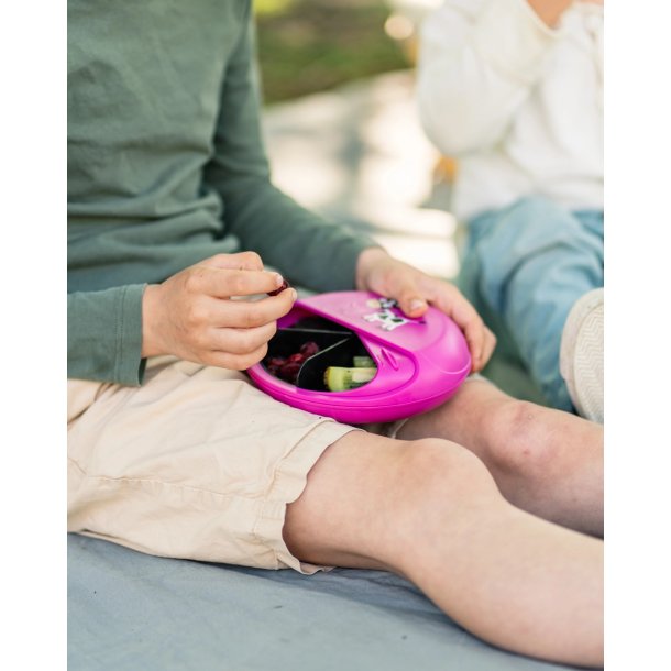 Carl Oscar - Snack Disc 15 cm. - Pink med ko 