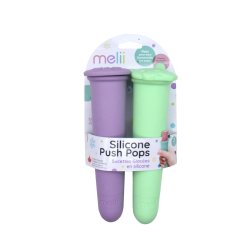 Melii Silikone push up is forme - 2 stk - Lilla/Grn