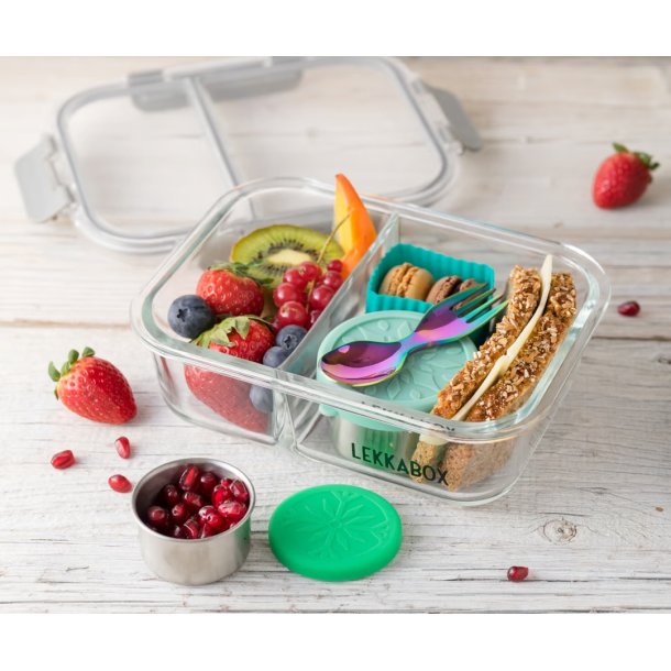 LEKKABOX Dipper - Mint - 2 stk.