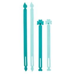 LEKKABOX Silikone wrap bnd - 4 stk. Ocean 