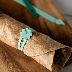 LEKKABOX Silikone wrap bnd - 4 stk. Forest