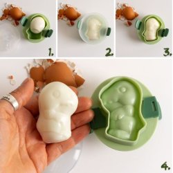 LEKKABOX ggeforme - Dinosaur - 2 stk. 