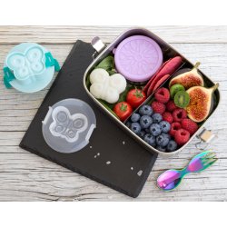 LEKKABOX ggeforme - Hjerte og sommerfugl 