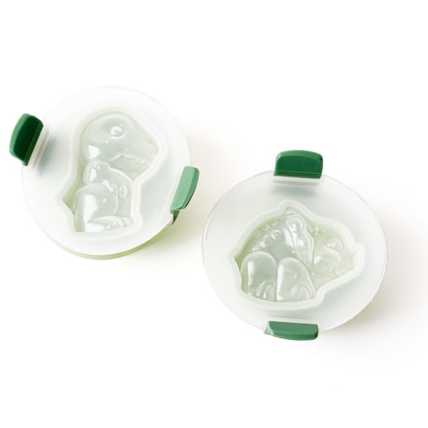 LEKKABOX ggeforme - Dinosaur - 2 stk. 