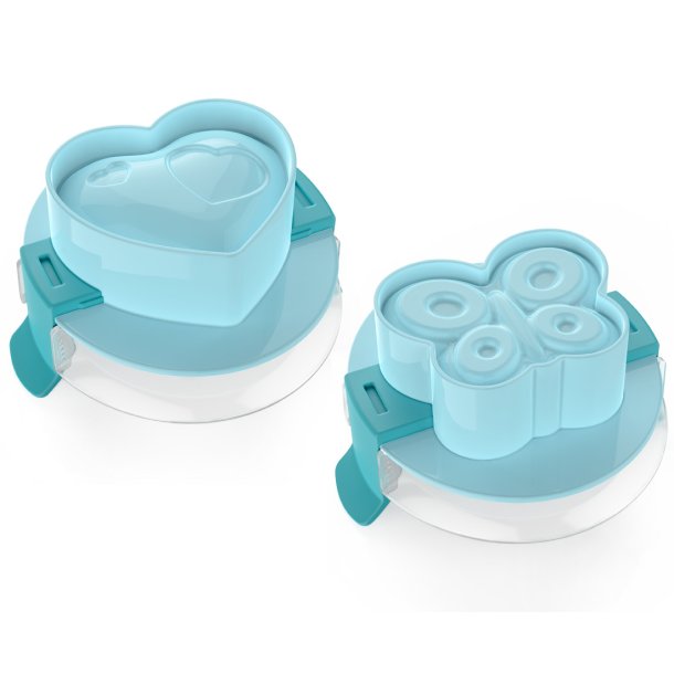 LEKKABOX ggeforme - Hjerte og sommerfugl 