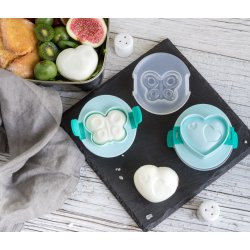 LEKKABOX ggeforme - Hjerte og sommerfugl 