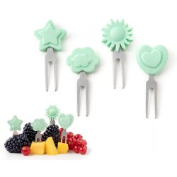 LEKKABOX - Minigafler - 4 stk - Himmel 