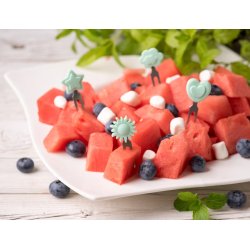 LEKKABOX - Minigafler - 4 stk - Himmel 