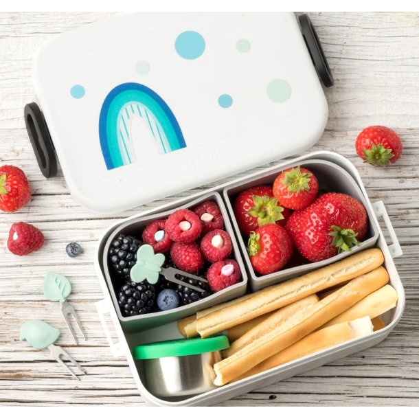  LEKKABOX - Minigafler - 4 stk - Natur