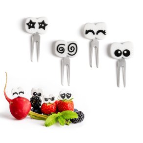 LEKKABOX minigafler - jne - 4 stk.