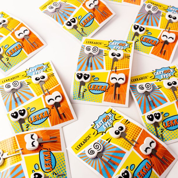 LEKKABOX minigafler - jne - 4 stk.