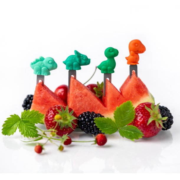 LEKKABOX minigafler - Dinosaur - 4 stk. 