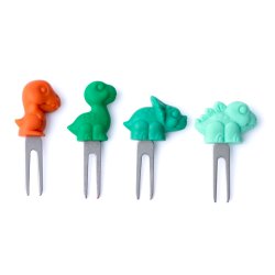 LEKKABOX minigafler - Dinosaur - 4 stk. 