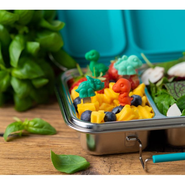 LEKKABOX minigafler - Dinosaur - 4 stk. 