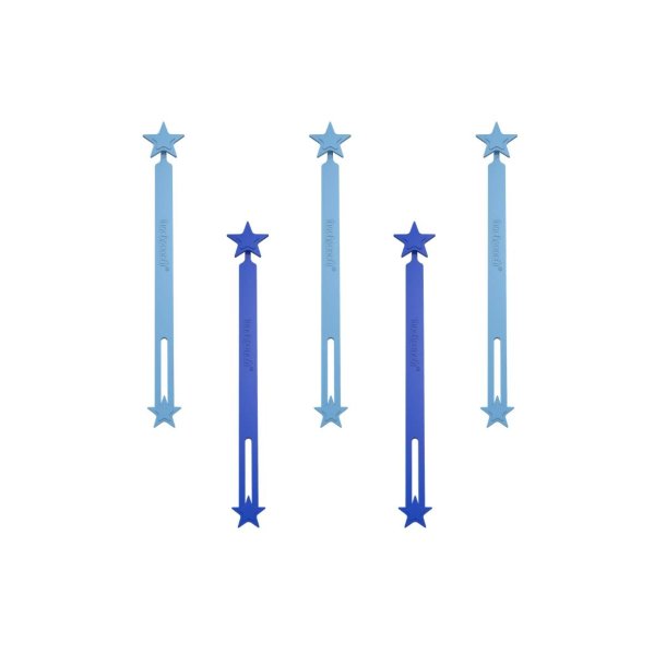 Lunch Punch - Silikonebnd - 5 stk. - Bl 