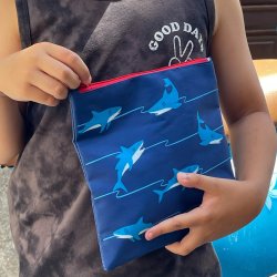 Yumbox Genanvendelig Snackpose - 2 stk.  - Atlantic Sharks &amp; Monster