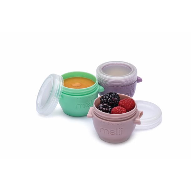 Melii Snap &amp; Co Cups/Pods - 59 ml - Farver (6 stk.)