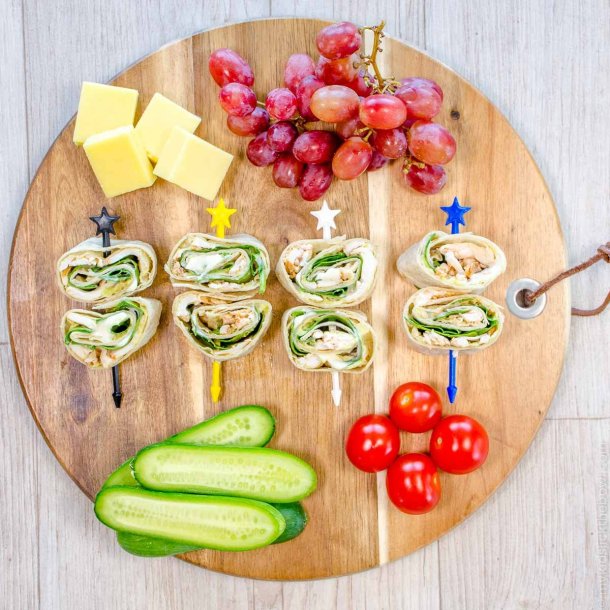 Lunch Punch Stix - Madspyd - Gul mix - 4 stk.