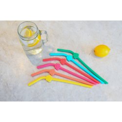 Melii Silikone sugerr med blomster