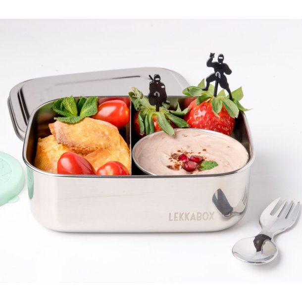 LEKKABOX Madspyd Ninja - 9 stk sorte 