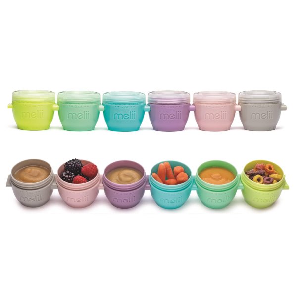 Melii Snap &amp; Co Cups/Pods - 59 ml - Farver (6 stk.)