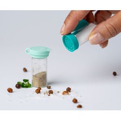 LEKKABOX Mini salt og peberst - Ocean - 2 stk. 